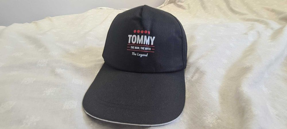 Czapka z daszkiem z logo Tommy