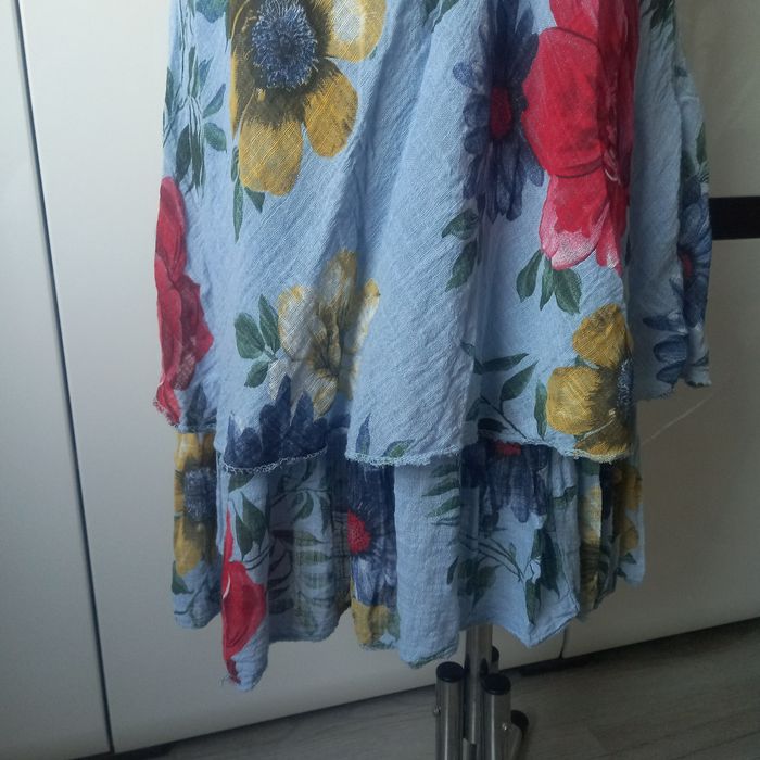 Sukienka roz M 70% bawełna 30 % Len