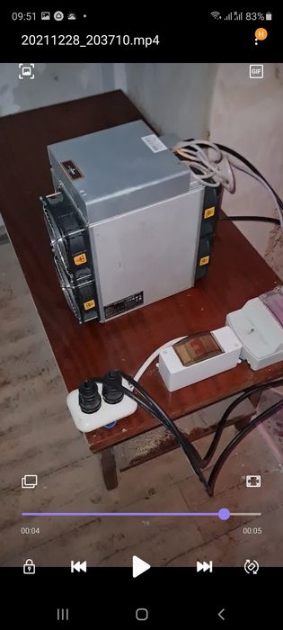 Майнинг асик Asic Bitmain Т-17 42 t/h