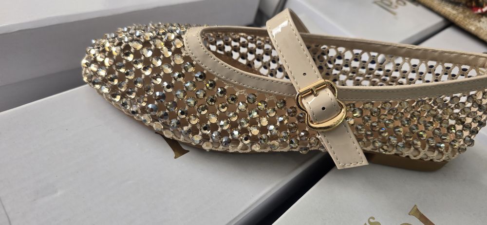 Балетки  Балерина в стразах 36-41