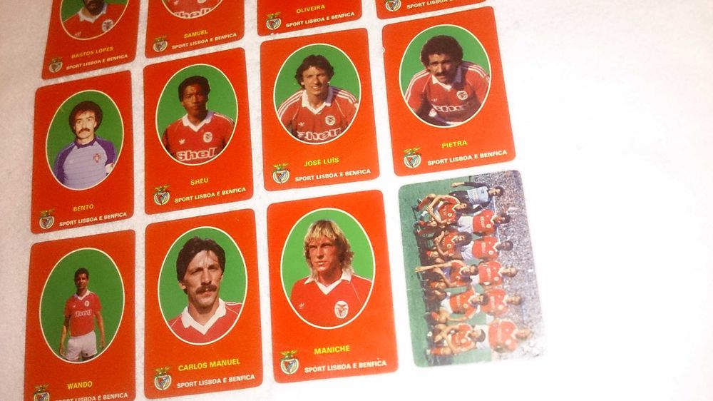 benfica (16 calendários) coleção força vermelha