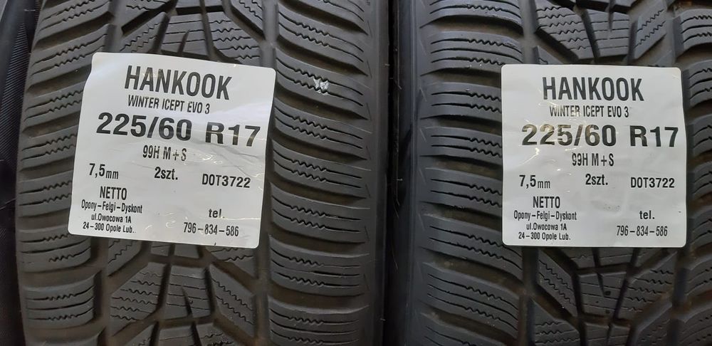 Opony Bridgestone 225 60 R17