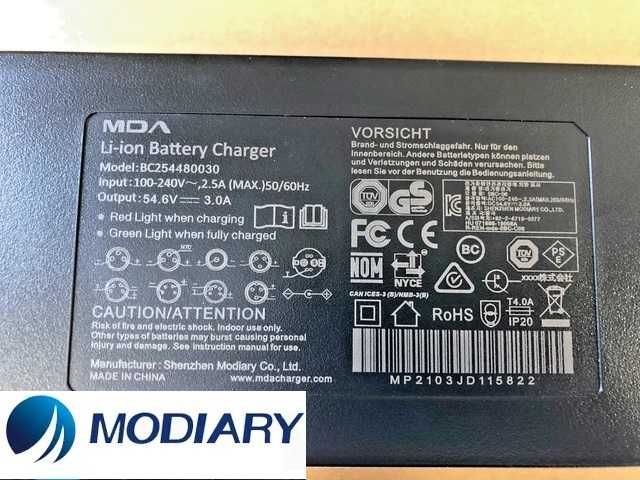 Super Ładowarka Xiaomi 4_5 PRO Ultra 54,6V 3A 160W pod bat48V oryginał