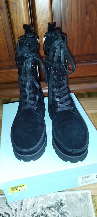 Trapery trzewiki botki Alma en Pena skóra naturalna r. 38