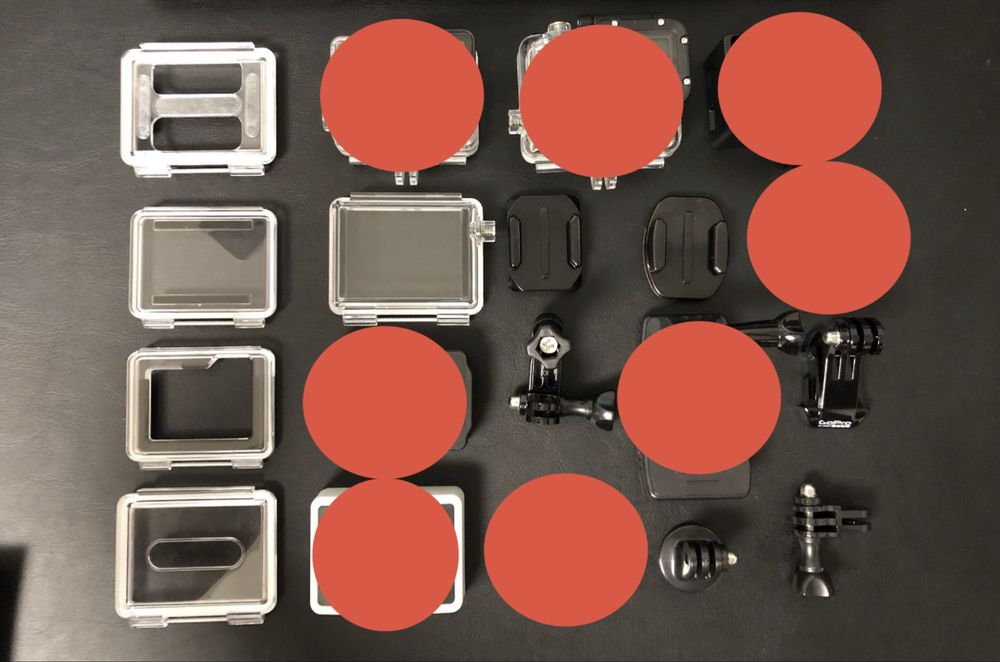 GoPro 3,4 аксесуари