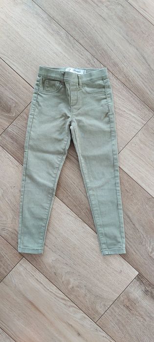 Spodnie jeansy rurki dla dziewczynki 110