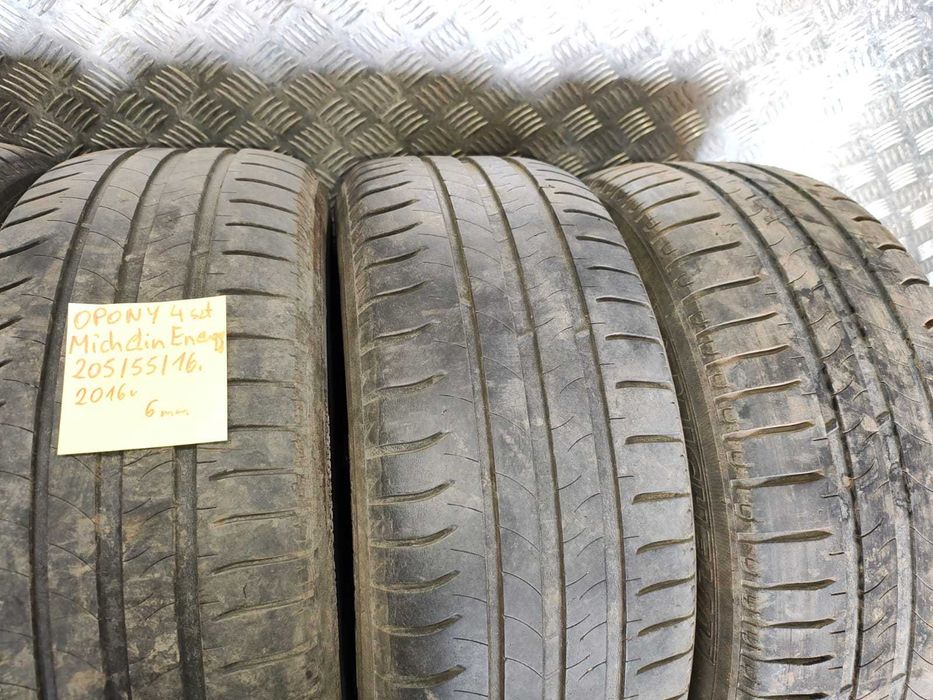 opony 4szt 205/55/16 6mm 2016r
