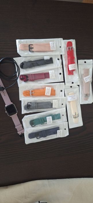 Relógio Amazfit GTS 2 mini com 10 pulseiras