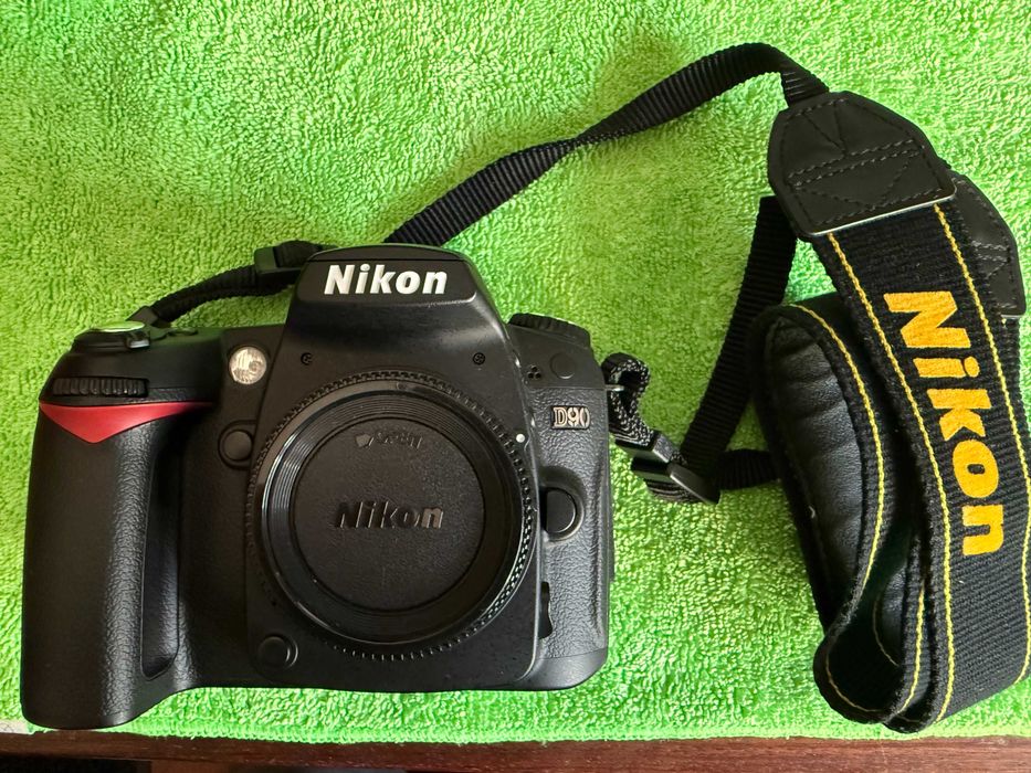 Nikon D90 com acessórios