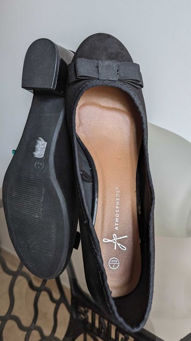 Sapatos pretos senhora tamanho 40/41