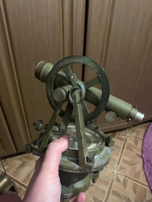 Сікстант корабельний латунь старовинний