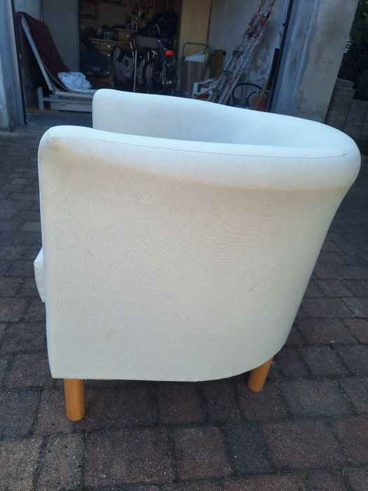 Fotel ikea  minimalistyczny