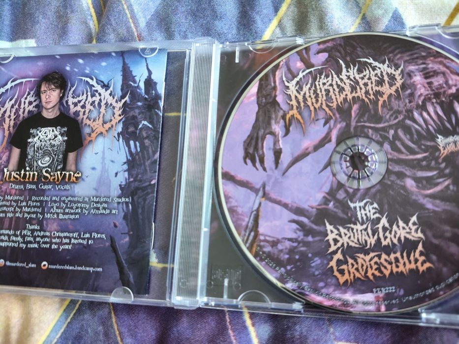 Murdered - The Brutal Gore Grotesque (CD, Ltd)(vg+)