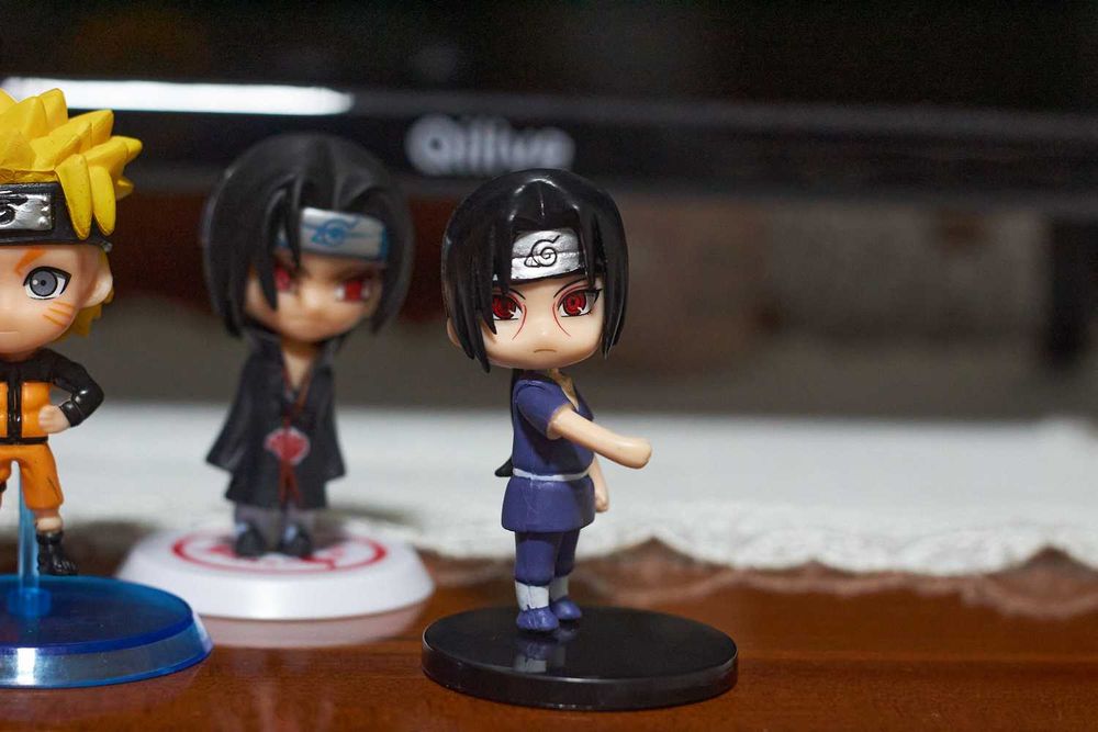 Figuras Naruto Shippuden e Akatsuki