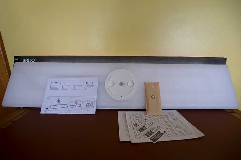 Candeeiro / Painel LED de Teto da marca Briloner, Novo