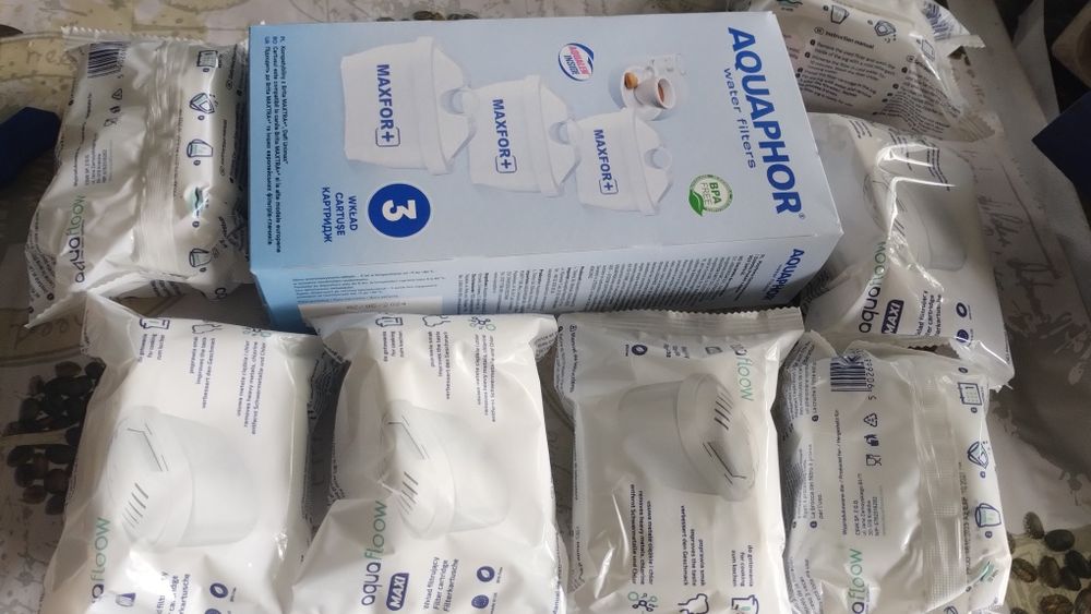 Filtry do wody Maxfor duże do Aquaphor oraz innych