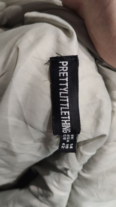 Krótka pikowana kurtka damska bomberka pretty little things rozmiar L/