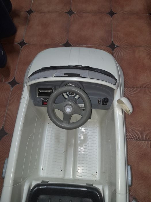 Carrinho Fiat 500 sem parte elétrica