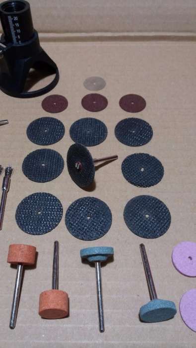 Acessórios para ferramentas dremel, mini berbequins e multi ferramenta