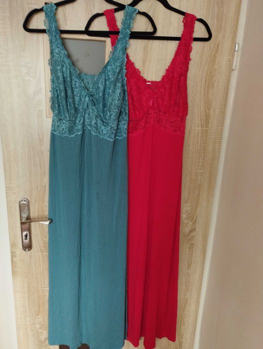 dwie koszule nocne Hunkemoller r. XL, wiskoza