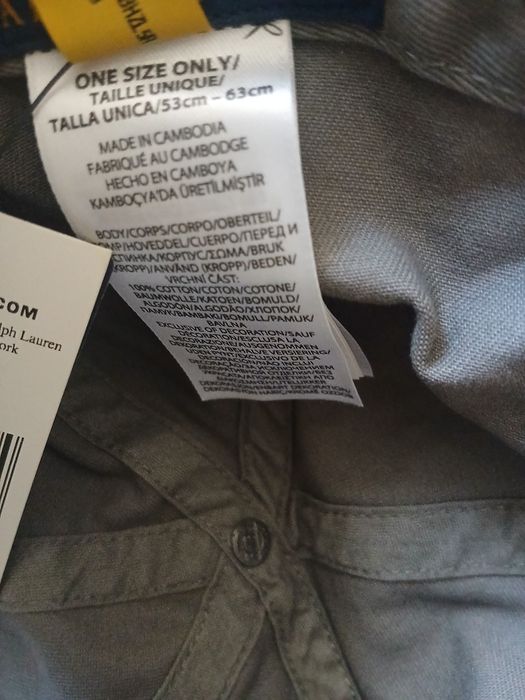 Czapka z daszkiem Ralph Lauren