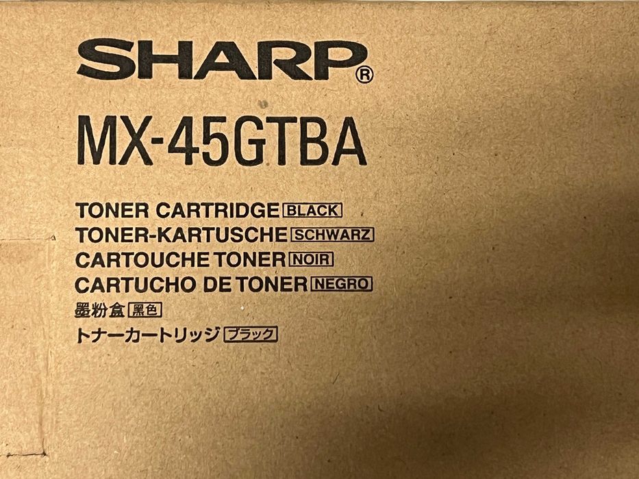 Original Black Toner Sharp MX45 – MX-45GTBA – NEW64729625579523121