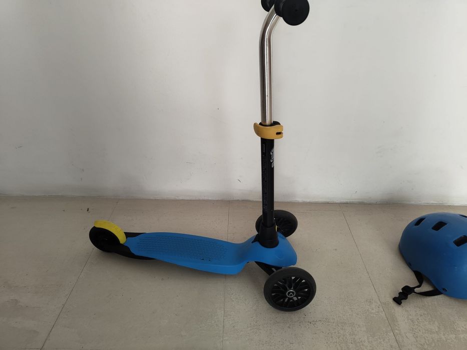 Trotinete BTWIN  B100 3 rodas + capacete MF500