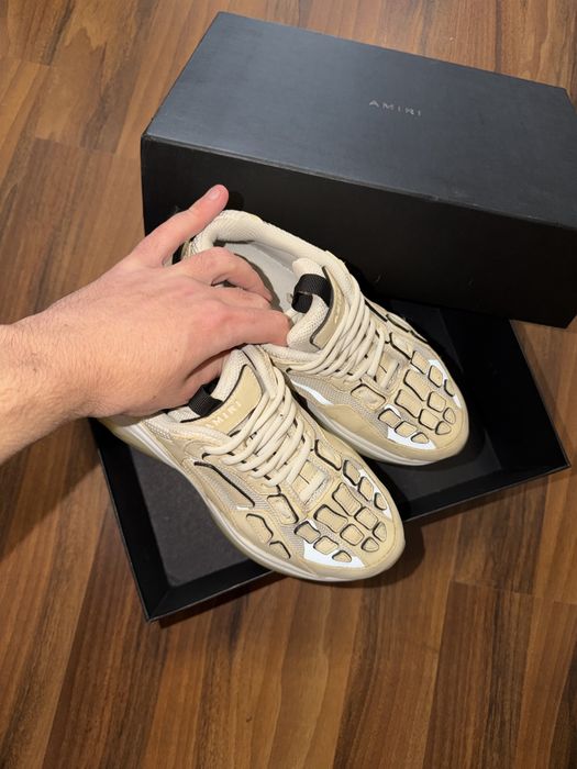 Amiri Bone Runner Beige Yellow
