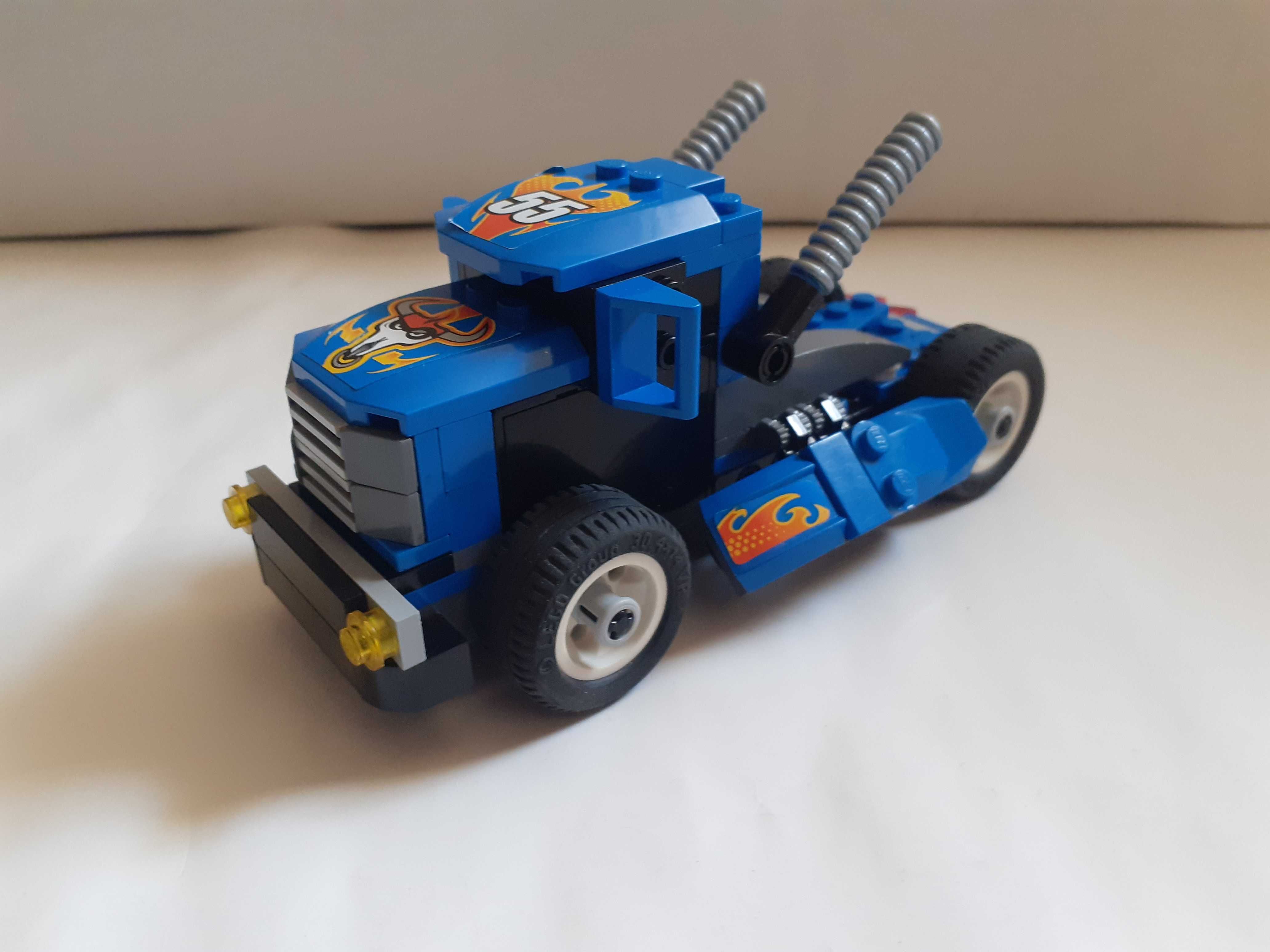 Lego Racers - 8668 Side Rider 55 - auto z - ciężarówka Dąbrowa • OLX.pl