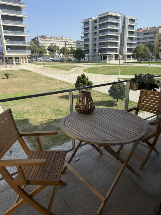 Conjunto de jardim NATERIAL – mesa + 2 cadeiras