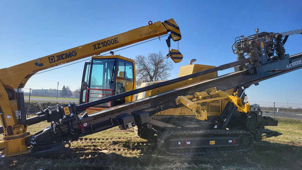 Wiertnica XCMG XZ1000 przewierty sterowane horyzontalne HDD