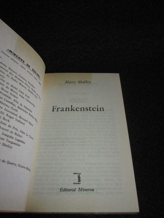 Livro Frankenstein Mary Shelley Minerva de bolso