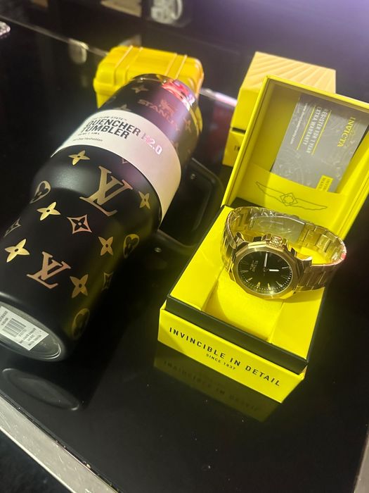 Relógio invicta original + caneca novos