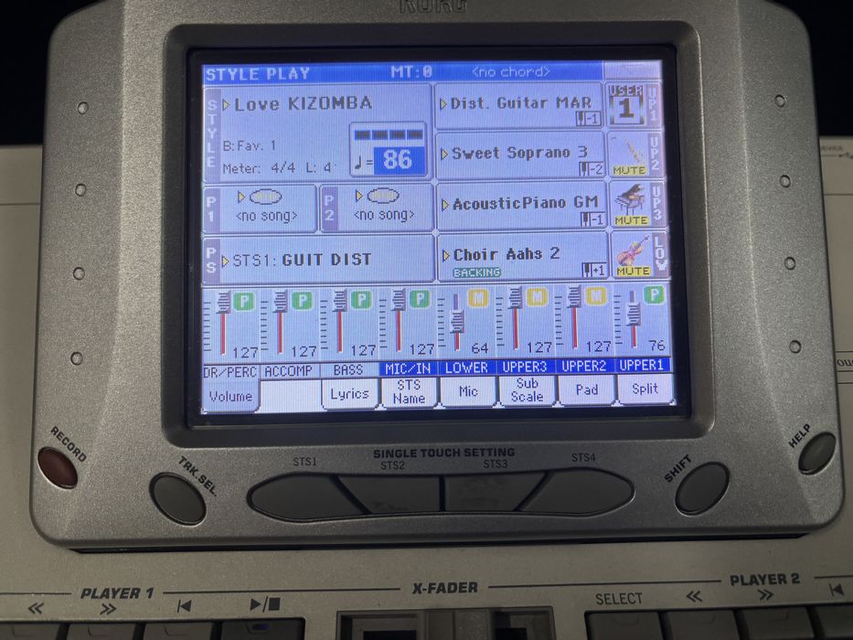 Korg pa2x + pack de ritmos e sons portugueses