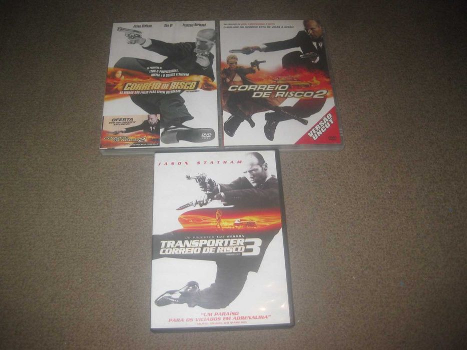 Trilogia em DVD "Correio de Risco" com Jason Statham