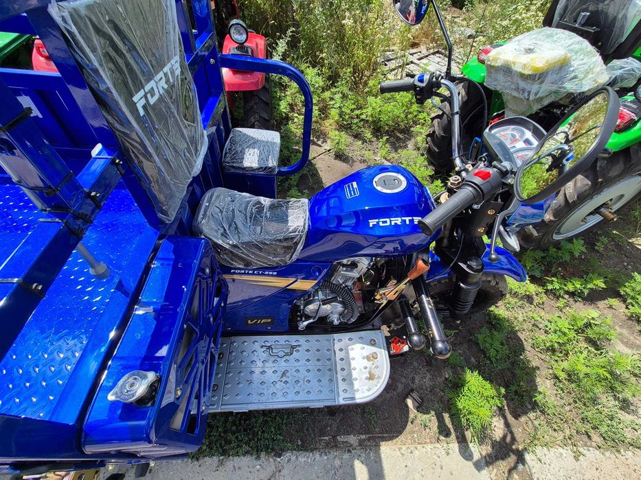 Трицикл Грузовой Форте 250сс доставка на дом без предоплаты