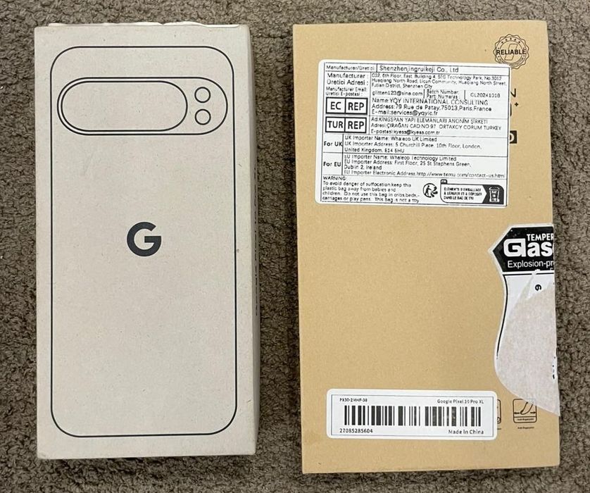 Google Pixel 10 Pro XL - 256Gb - Obsidiana | Como Novo