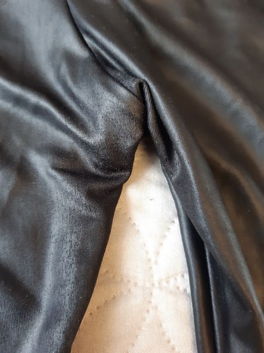 Leginsy ciażowe błyszczące przyszła mama 3xl czarne