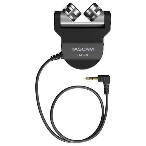 TASCAM TM-2X микрофон для камер и телефонов накамерная видеосъемка