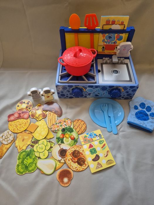 Zabawka drewniany zestaw kuchenny Blue Melissa&doug