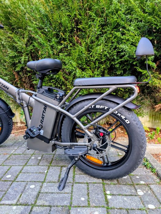 Bicicleta Elétrica RATTAN LM Ultra Dobrável (2 passageiros)