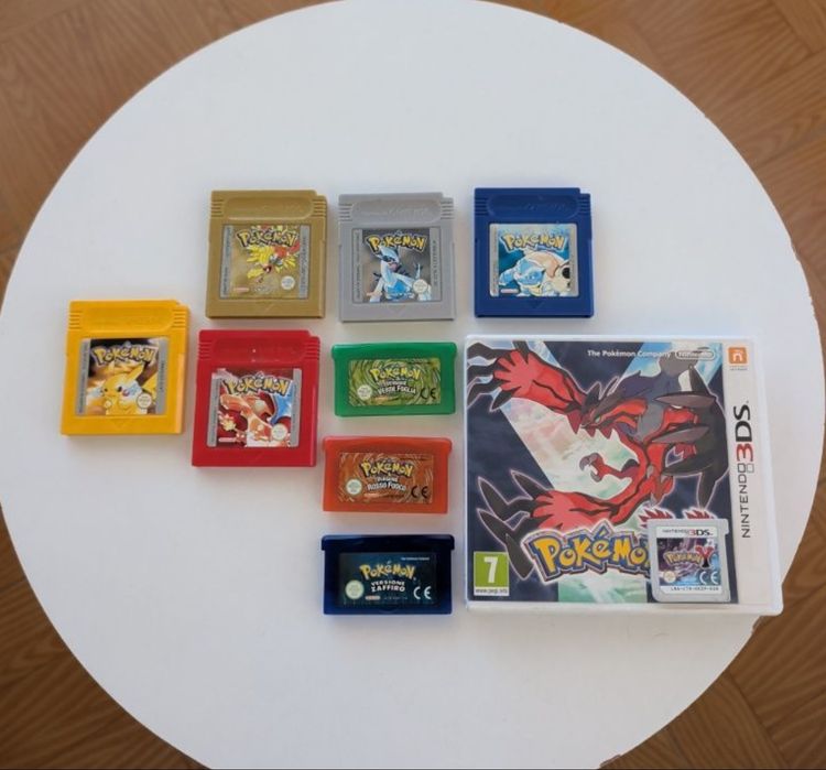 40Jogos Pokémon  RGB Gameboy