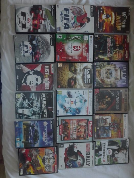 Conjunto Jogos PC