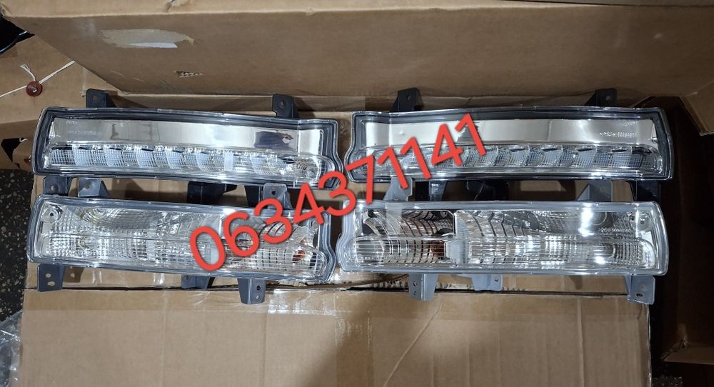 Фара ДХО Jeep Compass Компас 55112721AB 55112720AB бампер молдинг бампер Накладка кріплення