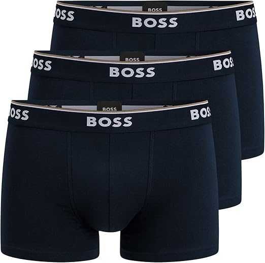 HUGO BOSS bokserki 3 PAK bokserek męskich BLACK