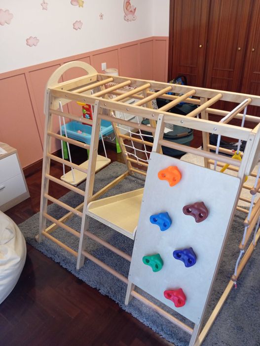 Parque de escalada /diversão para bebe e criança