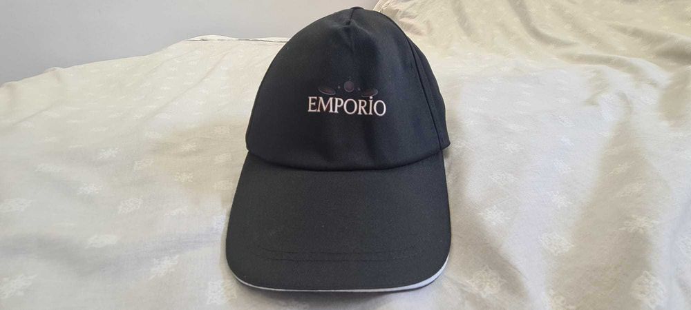 Czapka z daszkiem z logo Emporio