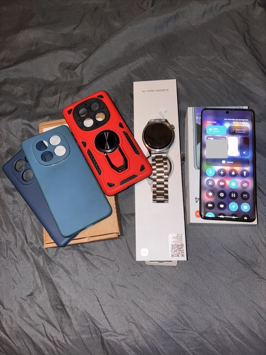 Vendo Redmi Note 14 Pro+ 5G + smartwatch Xiaomi S4 (47mm) em excelente estado.