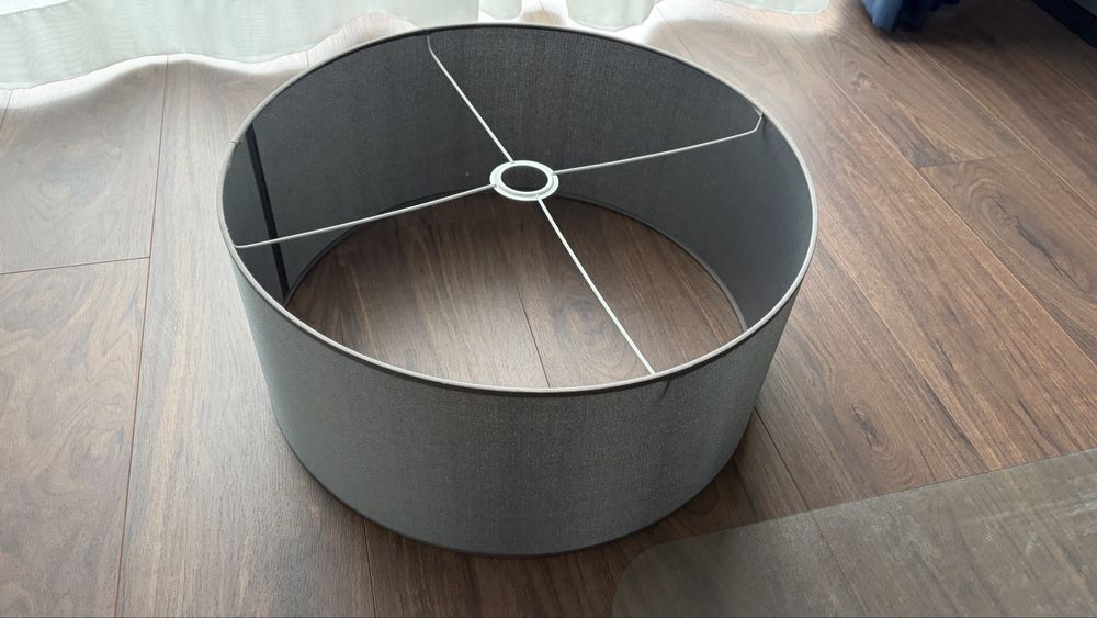 Abajour cinza IKEA