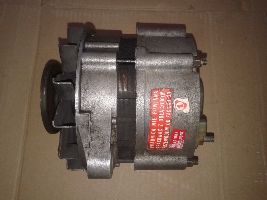 Alternator ELMOT Model A124N URSUS C360 C330 Fso Fiat 125p Polonez PRL 